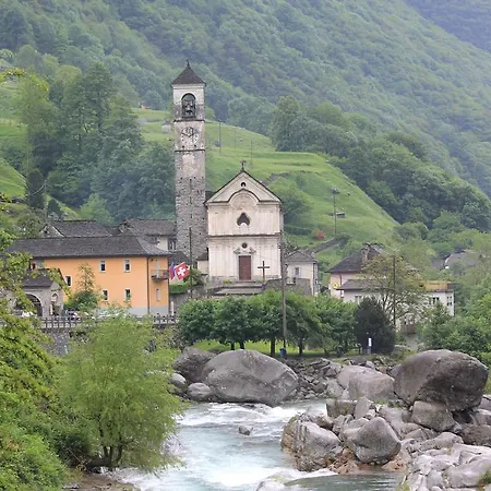 Rustico Luchessa Valle Verzasca Lavertezzo Exterior photo